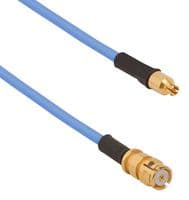7012-4678 - AMPHENOL SV MICROWAVE - 7012-4678 - RF / Coaxial Cable Assembly, Push On, 40GHz, 4.9 ", 125 mm, 0.047" Flexible, SMP RP Jack