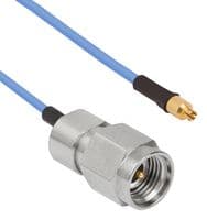 7015-2339 - AMPHENOL SV MICROWAVE - 7015-2339 - RF / Coaxial Cable Assembly, Threaded, 40GHz, 9.9 ", 250 mm, 0.047" Flexible, 2.92mm RP Plug