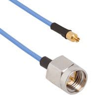 7029-4700 - AMPHENOL SV MICROWAVE - 7029-4700 - RF / Coaxial Cable Assembly, Threaded, 26.5GHz, 9.9 ", 250 mm, 0.047" Flexible, SMA RP Jack