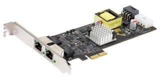 PR22GIP-NETWORK-CARD - STARTECH - PR22GIP-NETWORK-CARD - Network Interface Card, NBASE-T PoE Network Interface Card, 2.5Gbps, Rj45 x 2