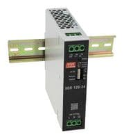 XDR-120-12 - MEAN WELL - XDR-120-12 - AC/DC DIN Rail Power Supply (PSU), Screw Terminal, ITE, Industrial & Laboratory Equipment, 1 Output