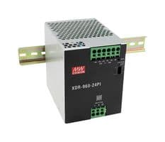 XDR-960-48PI - MEAN WELL - XDR-960-48PI - AC/DC DIN Rail Power Supply (PSU), Push-In, ITE, Industrial & Laboratory Equipment, 1 Output, 960 W