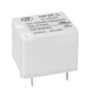HF3F-L/12-1HL1T - HONGFA - HF3F-L/12-1HL1T - Power Relay, Flux Proofed, SPST-NO, 12 VDC, 10 A, HF3F-L Series, Through Hole, Non Latching
