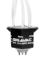 G13 - GIGAVAC - G13 - Power Relay, DPDT, 26.5 VDC, 10 A, G13 Series, Panel Mount, Non Latching