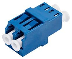 LCLCSMCOUPLER - STARTECH - LCLCSMCOUPLER - Fiber Optic Adapter, Singlemode, LC Duplex, LC Duplex, ABS (Acrylonitrile Butadiene Styrene)