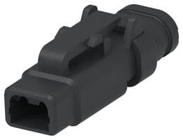 DTM06-2S-EE03 - DEUTSCH - TE CONNECTIVITY - DTM06-2S-EE03 - Automotive Connector Housing, DTM Series, Plug, 2 Ways