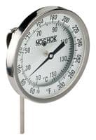 20-110-025-0/140-F/C - NOSHOK - 20-110-025-0/140-F/C - GAUGE, 0 TO 140 DEG F/C, 63.5MM STEM