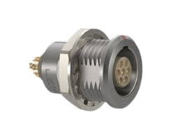 EGG.3B.310.CLL - LEMO - EGG.3B.310.CLL - Circular Connector, Standard Circular Connector, 3B Series, Panel Mount Receptacle, 10 Contacts