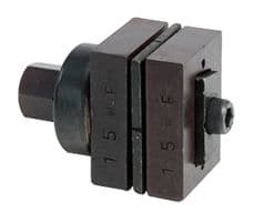 975-0010 - DURATOOL - 975-0010 - Front Mount Hole Cutter, D Connector, 9 Way, 8mm