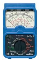 MX1 - METRIX - MX1 - Analogue Multimeter, MX1, 200ohm, 2kohm, 20kohm, 150mV to 600V, 5V to 600V, 50µA to 10A
