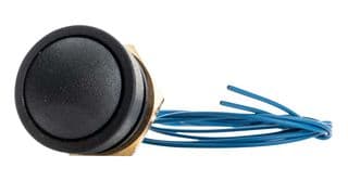 49-59111 - ITW SWITCHES - 49-59111 - Industrial Pushbutton Switch, 49-59W Series, 16.1 mm, SPST-NO-DB, Momentary, Round Domed, Black