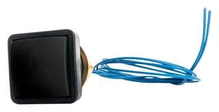49-59211 - ITW SWITCHES - 49-59211 - Industrial Pushbutton Switch, 49-59 Series, 16.1 mm, SPST-NO-DB, Momentary, Square Domed, Black