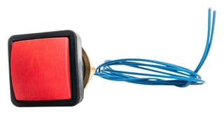 49-59212 - ITW SWITCHES - 49-59212 - Industrial Pushbutton Switch, 49-59 Series, 16.1 mm, SPST-NO-DB, Momentary, Square Domed, Red
