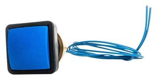 49-59216 - ITW SWITCHES - 49-59216 - Industrial Pushbutton Switch, 49-59 Series, 16.1 mm, SPST-NO-DB, Momentary, Square Domed, Blue