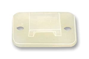 151-21319 TY3G1-PA66-NA - HELLERMANNTYTON - 151-21319 TY3G1-PA66-NA - Cable Tie Mount, Type TY3G1, 2.2 mm, Natural, Nylon 6.6 (Polyamide 6.6), 20 mm, 14 mm
