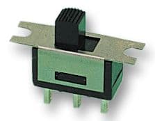 MFS106D - KNITTER-SWITCH - MFS106D - Slide Switch, SPDT, On-On, Through Hole, MFS Series, 6 A, 250 V