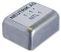 NTL1 - NEUTRIK - NTL1 - Audio Transformer, 1:1, 10 kohm, 10 kohm