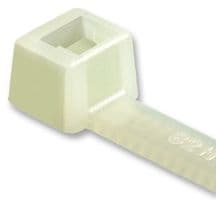 111-05459 T80L-PA66HS-NA - HELLERMANNTYTON - 111-05459 T80L-PA66HS-NA - Cable Tie, T80L, Nylon 6.6 (Polyamide 6.6), Natural, 390 mm, 4.7 mm, 110 mm, 355 N
