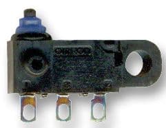 D2HW-C201H - OMRON - D2HW-C201H - Microswitch, Snap Action, Pin Plunger, SPDT, Solder, 2 A, 42 VDC