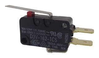 V-212-1C6 - OMRON ELECTRONIC COMPONENTS - V-212-1C6 - Microswitch, Miniature, Hinge Lever, SPDT, Quick Connect, 21 A