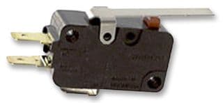 D3V-113-1C5T - OMRON ELECTRONIC COMPONENTS - D3V-113-1C5T - Microswitch, Snap Action, Lever, SPDT, Quick Connect, Solder, 11 A, 250 V