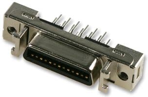 10214-6212PL - 3M - 10214-6212PL - D Sub Connector, Straight, Mini D (Ribbon Connector), Receptacle, MDR 102, 14 Contacts, Solder