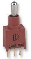 2AS1T2A1M2RES - MULTICOMP PRO - 2AS1T2A1M2RES - Toggle Switch, On-On, SPDT, Non Illuminated, 2AS, Through Hole, 100 mA