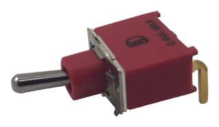 1AS1T2B4M6RE - MULTICOMP PRO - 1AS1T2B4M6RE - Toggle Switch, On-On, SPDT, Non Illuminated, 1AS, Through Hole, 100 mA