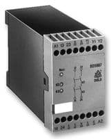 BD 5987.02/001 DC 24V - DOLD - BD 5987.02/001 DC 24V - Safety Relay, 24 VDC, DPST, BD 5987 Series, DIN Rail, 5 A, Screw