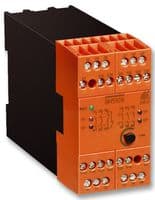 BH 5928.92 DC 24V 1 - 10S. - DOLD - BH 5928.92 DC 24V 1 - 10S. - Safety Relay, 24 VDC, DPST, SPST-NC, BH 5928 Series, DIN Rail, 3 A, Screw