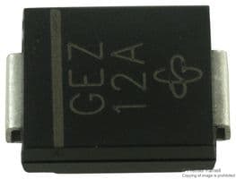 SMCJ24A-E3/57T - VISHAY - SMCJ24A-E3/57T - TVS Diode, TRANSZORB SMCJ Series, Unidirectional, 24 V, 38.9 V, DO-214AB (SMC), 2 Pins