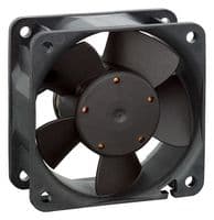 614NGHH-F00 - EBM-PAPST - 614NGHH-F00 - DC Axial Fan, 24 V, Square, 60 mm, 25 mm, Sleeve Bearing, 33 CFM