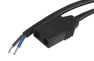 LZ120/1.5 - EBM-PAPST - LZ120/1.5 - Power Cord, Connector Type A: Amp 0.5mm pins, 230 VAC, Straight Receptacle, 1500 mm