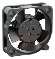 252/2N - EBM-PAPST - 252/2N - DC Axial Fan, 12 V, Square, 25 mm, 8 mm, Sleeve Bearing, 1.9 CFM