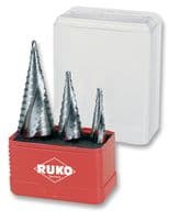 A101032 - RUKO - A101032 - Drill Bit Set, Step, HSS, 4 mm, 3 Piece