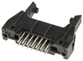 N3314-6302RB - 3M - N3314-6302RB - Pin Header, Long Latch, Wire-to-Board, 2.54 mm, 2 Rows, 14 Contacts, Through Hole Straight, 3000