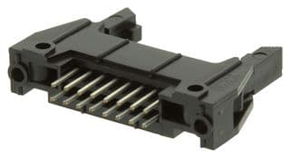 N3408-6302RB - 3M - N3408-6302RB - Pin Header, Long Latch, Wire-to-Board, 2.54 mm, 2 Rows, 16 Contacts, Through Hole Straight, 3000