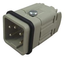 10.4310 - LAPP - 10.4310 - Rectangular Power Connector, Insert, 4 Contacts, EPIC, Panel Mount, Screw, Plug