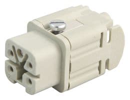 10.4320 - LAPP - 10.4320 - Heavy Duty Connector, 4+PE, Wire Protection, HA, Insert, 4 Contacts, A3/4, Receptacle, Screw Socket