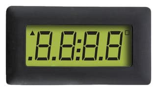 DDM4 - LASCAR - DDM4 - Panel Display, Data Display Module, LCD, Low Power, 4 Digit, 5 Vdc