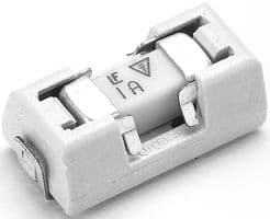 0154.062DR - LITTELFUSE - 0154.062DR - Fuse, Surface Mount with Clip/Holder, 62 mA, Very Fast Acting, 125 VAC, 125 VDC, 9.73mm x 5.03mm