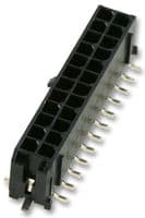 43045-2418 . - MOLEX - 43045-2418 . - Pin Header, Vertical, Wire-to-Board, 3 mm, 2 Rows, 24 Contacts, Surface Mount Straight