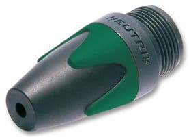 BXX-5-GREEN - NEUTRIK - BXX-5-GREEN - Connector Accessory, Bushing, XX Series XLR Cable Connector, POM (Polyoxymethylene) Body
