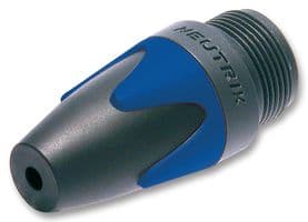 BXX-6-BLUE - NEUTRIK - BXX-6-BLUE - Connector Accessory, Bushing, XX Series XLR Cable Connector, POM (Polyoxymethylene) Body