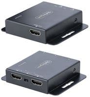 EXTEND-HDMI-4K40C6P1 - STARTECH - EXTEND-HDMI-4K40C6P1 - Extender, HDMI Extender over CAT6/CAT5, 4K 30Hz/130ft PoC HDMI over Ethernet Cable, IR Ext