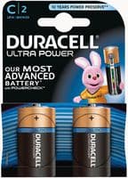 5000394002852 - DURACELL - 5000394002852 - Battery, Ultra Power With Duralock, Pack of 2, 1.5 V, C, Alkaline