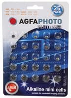 AGFMULTIWATCH - AGFA - AGFMULTIWATCH - Battery, Alkaline, Pressure Contact, 25