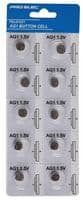 PEL01221 - PRO ELEC - PEL01221 - Battery, 1.5 V, SR60, Alkaline, 14 mAh, Pressure Contact, 10