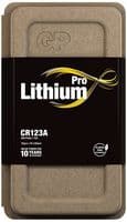 GPPCL123A114 - GP BATTERIES - GPPCL123A114 - Battery, 3 V, CR123A, Lithium Manganese Dioxide, 1.5 Ah, Raised Positive and Flat Negative, 10