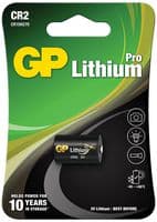 GPPCL0CR2047 - GP BATTERIES - GPPCL0CR2047 - Battery, 3 V, CR2, Lithium Manganese Dioxide, 800 mAh, Raised Positive and Flat Negative, 1